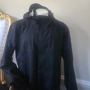 REI Jacket Hooded Waterproof Outdoor Rain Coat Damaged